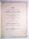 CONGREVE, WILLIAM, Sir. A Treatise on the General Principles, Powers, and Facility of Application of the Congreve Rocket System.  1827